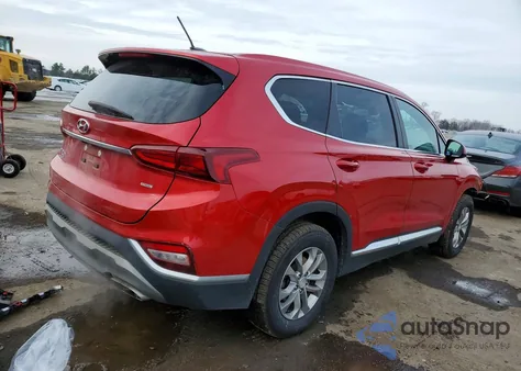 2020 Hyundai Santa Fe Se z USA, uszkodzony, nr VIN 5NMS2CAD0LH186472